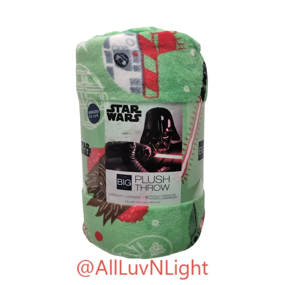 The Big One Star Wars Christmas Oversized Plush Throw